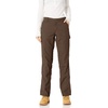 image:imageCarhartt Womens 102080 Womens Rugged Flex Loose Fit Canvas Work PantDark Khaki