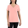 image:imageCarhartt Womens 105739 Womens Tencel Fiber Series Relaxed Fit LighCherry Blossom