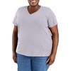 image:imageCarhartt Womens 105739 Womens Tencel Fiber Series Relaxed Fit LighLilac Haze