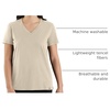 image:imageCarhartt Womens 105739 Womens Tencel Fiber Series Relaxed Fit LighOat Milk Heather