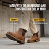 image:imageCarhartt Womens Frontier WaterResistant Chelsea Steel Toe Boots for Women  Lightweight EVA Midsole Durable Rubber Outsole and Cushion FootbedBrown