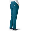 image:imageCarhartt Womens Knit Womens Boot Cut Scrub PantCaribbean Blue