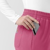 image:imageCarhartt Womens Knit Womens Boot Cut Scrub PantElectric Fuschia