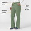 image:imageCarhartt Womens Knit Womens Boot Cut Scrub PantGreen Slate