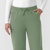 image:imageCarhartt Womens Knit Womens Boot Cut Scrub PantGreen Slate
