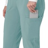 image:imageCarhartt Womens Knit Womens Boot Cut Scrub PantSummer Blue