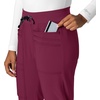image:imageCarhartt Womens Knit Womens Boot Cut Scrub PantWine