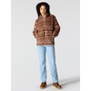 image:imageCarhartt Womens Loose Fit Fleece PulloverB Yellowtail Mountain Print Dark Sepia