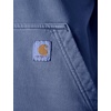 image:imageCarhartt Womens Relaxed Fit Midweight Garment Dye French Terry Hooded SweatshirtLunar Blue