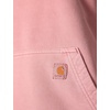image:imageCarhartt Womens Relaxed Fit Midweight Garment Dye French Terry Hooded SweatshirtRose Tint