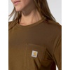 image:imageCarhartt Womens Tencel Fiber Series Loose Fit LongSleeve Pocket TShirtCarhartt Brown