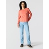 image:imageCarhartt Womens Tencel Fiber Series Loose Fit LongSleeve Pocket TShirtDusty Cedar