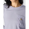 image:imageCarhartt Womens Tencel Fiber Series Loose Fit LongSleeve Pocket TShirtMica