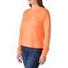 image:imageCarhartt Womens Tencel Fiber Series Loose Fit LongSleeve Pocket TShirtPower Orange
