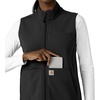 image:imageCarhartt Womens Womens Bonded Fleece VestBlack