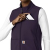 image:imageCarhartt Womens Womens Bonded Fleece VestBlack Plum