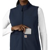 image:imageCarhartt Womens Womens Bonded Fleece VestNavy