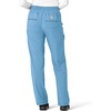 image:imageCrossFlex Womens Boot Cut Cargo Scrub PantAzure Blue