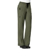 image:imageCrossFlex Womens Boot Cut Cargo Scrub PantBasil