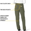 image:imageCrossFlex Womens Boot Cut Cargo Scrub PantBasil
