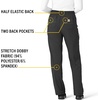 image:imageCrossFlex Womens Boot Cut Cargo Scrub PantBlack