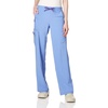 image:imageCrossFlex Womens Boot Cut Cargo Scrub PantCeil Blue