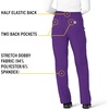 image:imageCrossFlex Womens Boot Cut Cargo Scrub PantElectric Violet