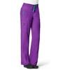 image:imageCrossFlex Womens Boot Cut Cargo Scrub PantElectric Violet