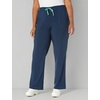 image:imageCrossFlex Womens Boot Cut Cargo Scrub PantNavy
