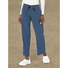 image:imageCrossFlex Womens Boot Cut Cargo Scrub PantNavy Heather