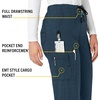 image:imageCrossFlex Womens Boot Cut Cargo Scrub PantNavy Heather