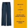 image:imageCrossFlex Womens Boot Cut Cargo Scrub PantNavy Heather