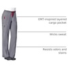 image:imageCrossFlex Womens Boot Cut Cargo Scrub PantPewter