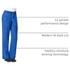 image:imageCrossFlex Womens Boot Cut Cargo Scrub PantRoyal
