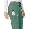 image:imageCrossFlex Womens Boot Cut Cargo Scrub PantSea Pine
