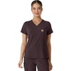 image:imageCarhartt Force CrossFlex Womens Tuckin Scrub TopDark Sepia