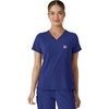 image:imageCarhartt Force CrossFlex Womens Tuckin Scrub TopGalaxy Blue