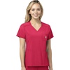 image:imageCarhartt Scrubs C12610 Womens Force CrossFlex Modern Fit Chest PockeAzalea