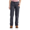 image:imageCarhartt Womens 102080 Womens Rugged Flex Loose Fit Canvas Work PantCoal