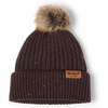 image:imageCarhartt Womens Knit Faux Fur Pompom BeanieDark Sepia Nep