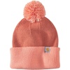 image:imageCarhartt Womens Knit PomPom Cuffed BeanieApricot Cider