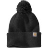 image:imageCarhartt Womens Knit PomPom Cuffed BeanieBlack