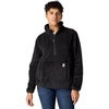 image:imageCarhartt Womens Loose Fit Fleece PulloverBlack