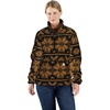 image:imageCarhartt Womens Loose Fit Fleece PulloverBlack Fairisle