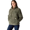 image:imageCarhartt Womens Loose Fit Fleece PulloverDusty Olive