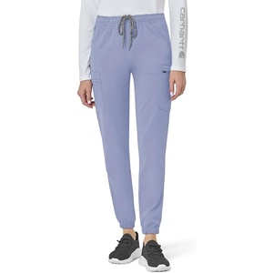 image:imageCarhartt Rugged Flex Peak Womens Cargo Jogger Scrub PantCeil Blue