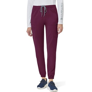 image:imageCarhartt Rugged Flex Peak Womens Cargo Jogger Scrub PantWine