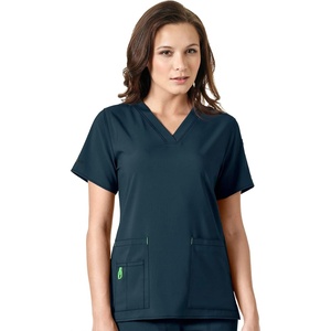 image:imageCarhartt Scrubs C12610 Womens Force CrossFlex Modern Fit Chest PockeNavy