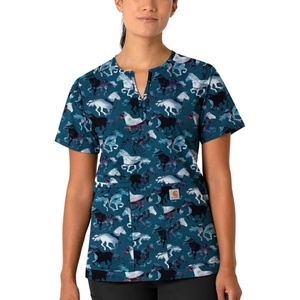 image:imageCarhartt Scrubs C13214 Womens Force CrossFlex Modern Fit Notch NeckFilly Trot