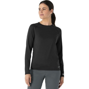 image:imageCarhartt Scrubs C31002 Womens Force Modern Fit Long Sleeve TeeBlack Heather